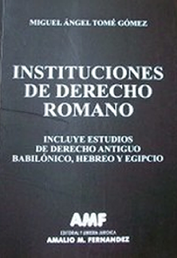 Instituciones de Derecho Romano